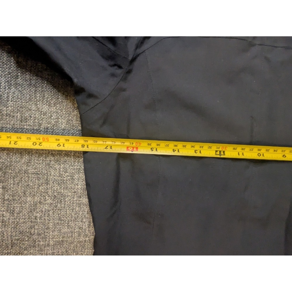 Columbia Omni-Tech Insulated Rain Jacket Mens XS Black Omni Heat Full Zip Coat - Picture 8 of 10